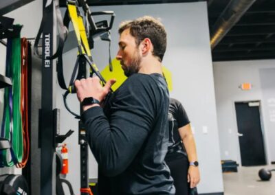 Man doing exercise